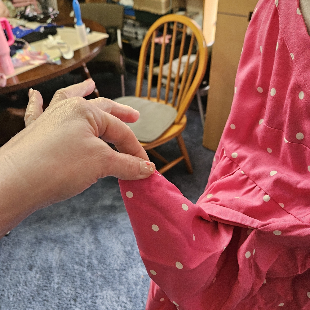 torrid Hot Pink Polka Dot Dress - Picture 4 of 4